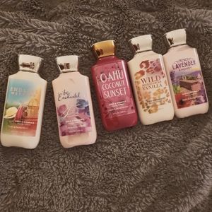 Bath & Body Works lotions (NEW)